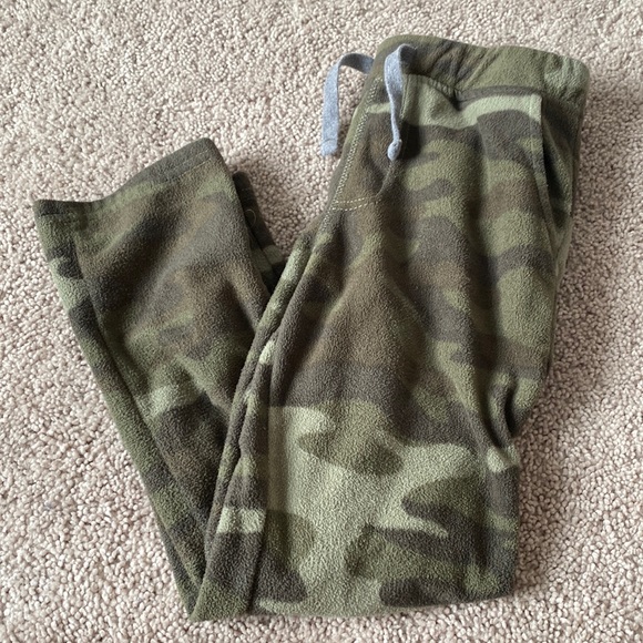 Carter's Other - Carters boys fleece Camo sweatpants size 6